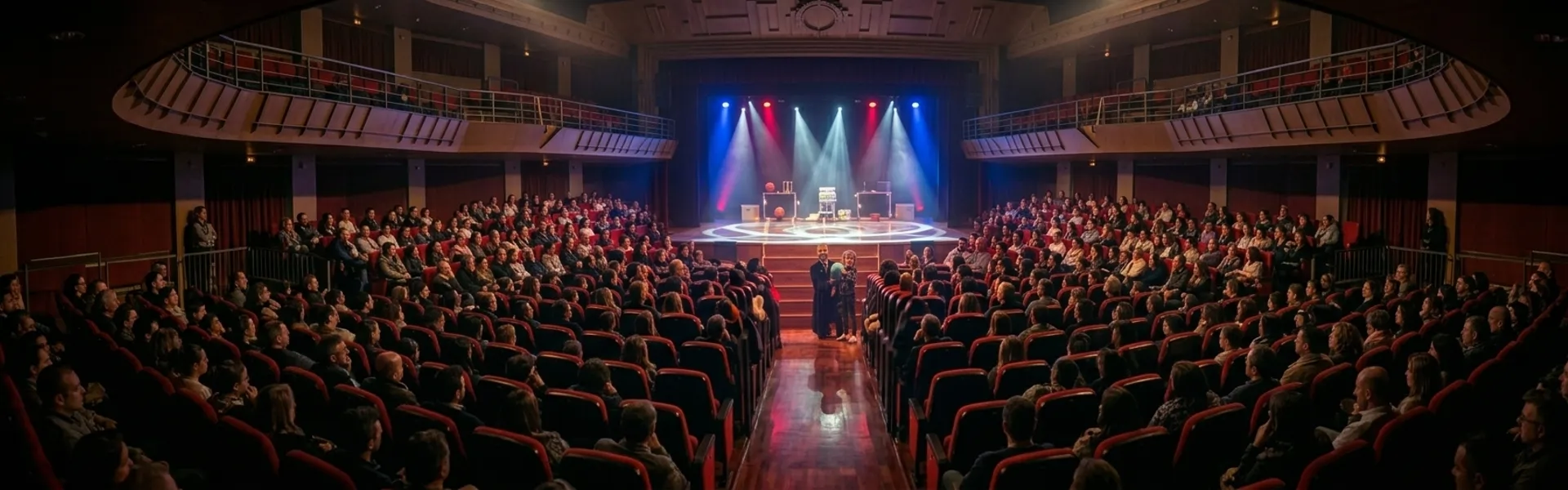 Teatro lleno — ABRACADABRA mágicas ilusiones